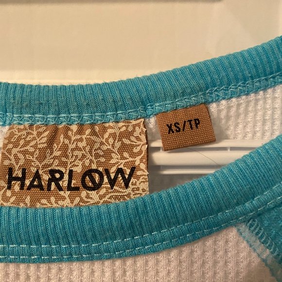 ~2 for $25 or 3 for $30 ~Blue and White Harlow Top - Picture 2 of 2